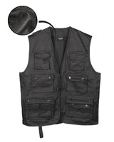 Gilet multipoches Mil-Tec en polyester-coton 14 poches avec dos en maille aeree