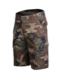 Short tactique Mil-Tec en polycoton 80/20 avec six poches et tour de taille réglable