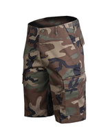 Short tactique Mil-Tec en polycoton 80/20 avec six poches et tour de taille réglable