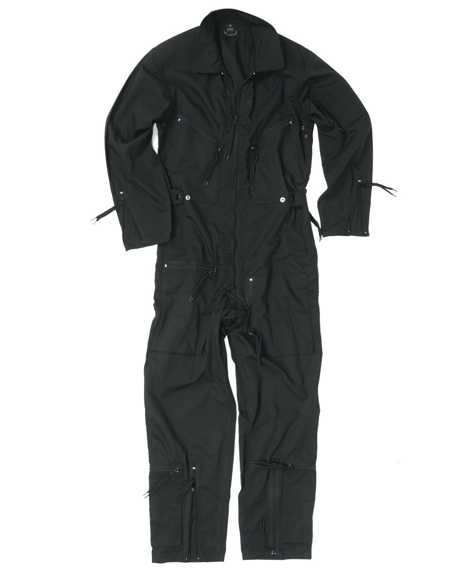 Combinaison de vol type BW Mil-Tec en polycoton avec neuf poches à glissière