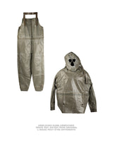 Combinaison caoutchoutée Zodiac à bottes intégrées, stock ancien d'armée