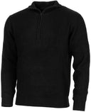 Pull MFH Troyer en grosse maille acrylique à glissière dissimulée au col