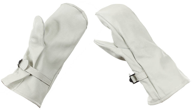 Moufles suédoises en cuir, surplus d'occasion pour le froid et la manutention, lot de 5