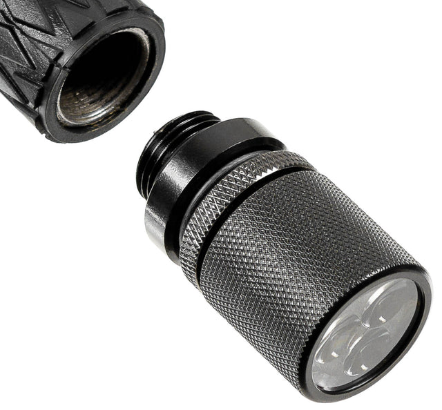 Lampe à visser pour matraque télescopique MFH 3 LED corps aluminium 85 g