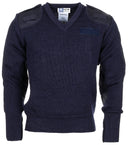Pull britannique de police, surplus d'occasion pour le service et la vie courante, lot de 5