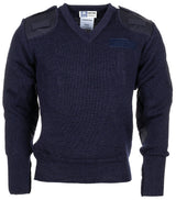 Pull britannique de police, surplus d'occasion pour le service et la vie courante, lot de 5