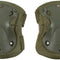 Coudières MFH Professional Defence 16 x 11 cm rembourrage EVA sangles élastiques