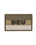 Morale patch Bundeswehr DEU Mil-Tec en PVC 3D 5,5 x 8,5 cm à dos auto-agrippant