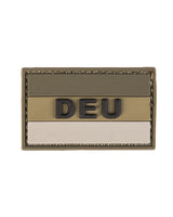 Morale patch Bundeswehr DEU Mil-Tec en PVC 3D 5,5 x 8,5 cm à dos auto-agrippant