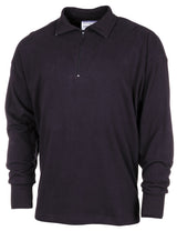 Sous-pull à col roulé néerlandais à fermeture à glissière pelucheux, surplus d'occasion, lot de 10