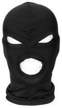 Cagoule fine 3 trous MFH en élasthanne extensible à ouverture oculaire bordée