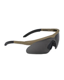 Lunettes de protection Swiss Eye Raptor taille moyenne EN 166 et pochette microfibre