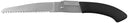 Scie pliante MFH Deluxe à lame inox 19 cm avec poignée caoutchoutée et étui