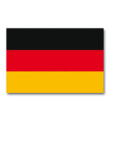 Drapeau de l'Allemagne Mil-Tec en polyester 90 x 150 cm avec deux œillets métalliques