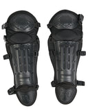 Protège-tibia Mil-Tec Anti Riot à coque polyéthylène, mousse EVA et fermetures rapides