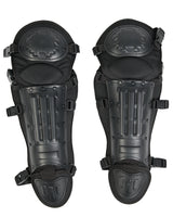 Protège-tibia Mil-Tec Anti Riot à coque polyéthylène, mousse EVA et fermetures rapides