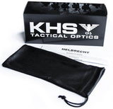 Verres de rechange KHS HLT antibuée pour lunettes-masque Tactical réf. 25902