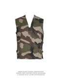 Gilet de combat de l'armée française, portage de surplus militaire d'occasion