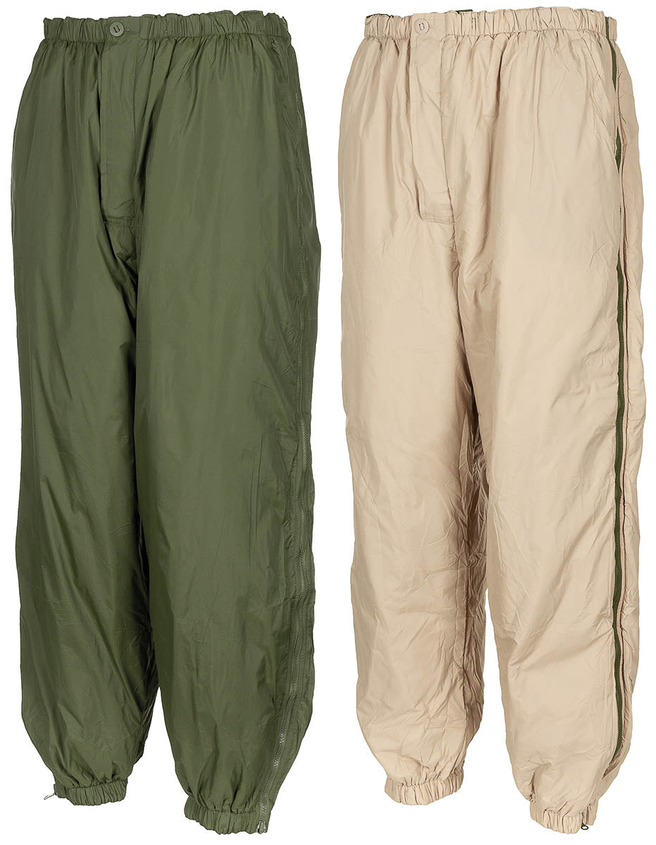 Pantalon thermique britannique réversible, surplus comme neuf pour le terrain