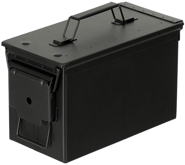 Caisse à munitions type US M2A1 MFH en acier DC01 cal .50 dimensions 30 x 15,5 x 19 cm