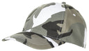 Casquette US MFH réglable en polycoton à visière six piqûres et six œillets