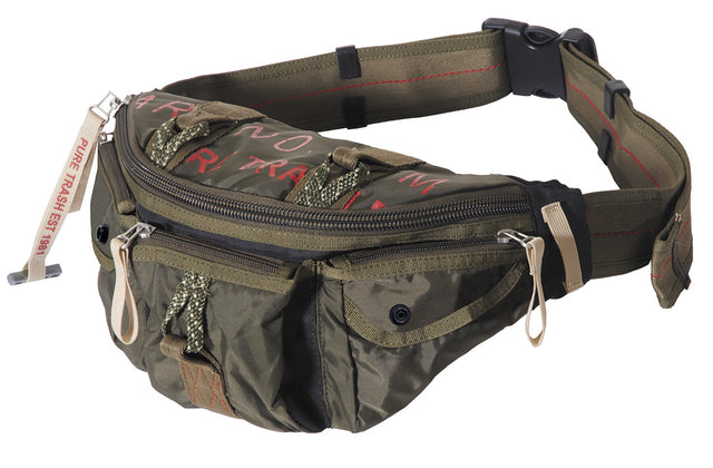 Sacoche de ceinture PT PureTrash en nylon 31 x 20 x 13 cm à quatre poches