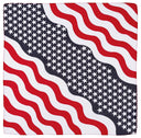 Bandana MFH en coton 55 x 55 cm, carré classique à porter au cou ou sur la tête