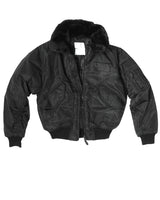 Blouson type CWU Mil-Tec en nylon déperlant matelassé avec col amovible et cinq poches