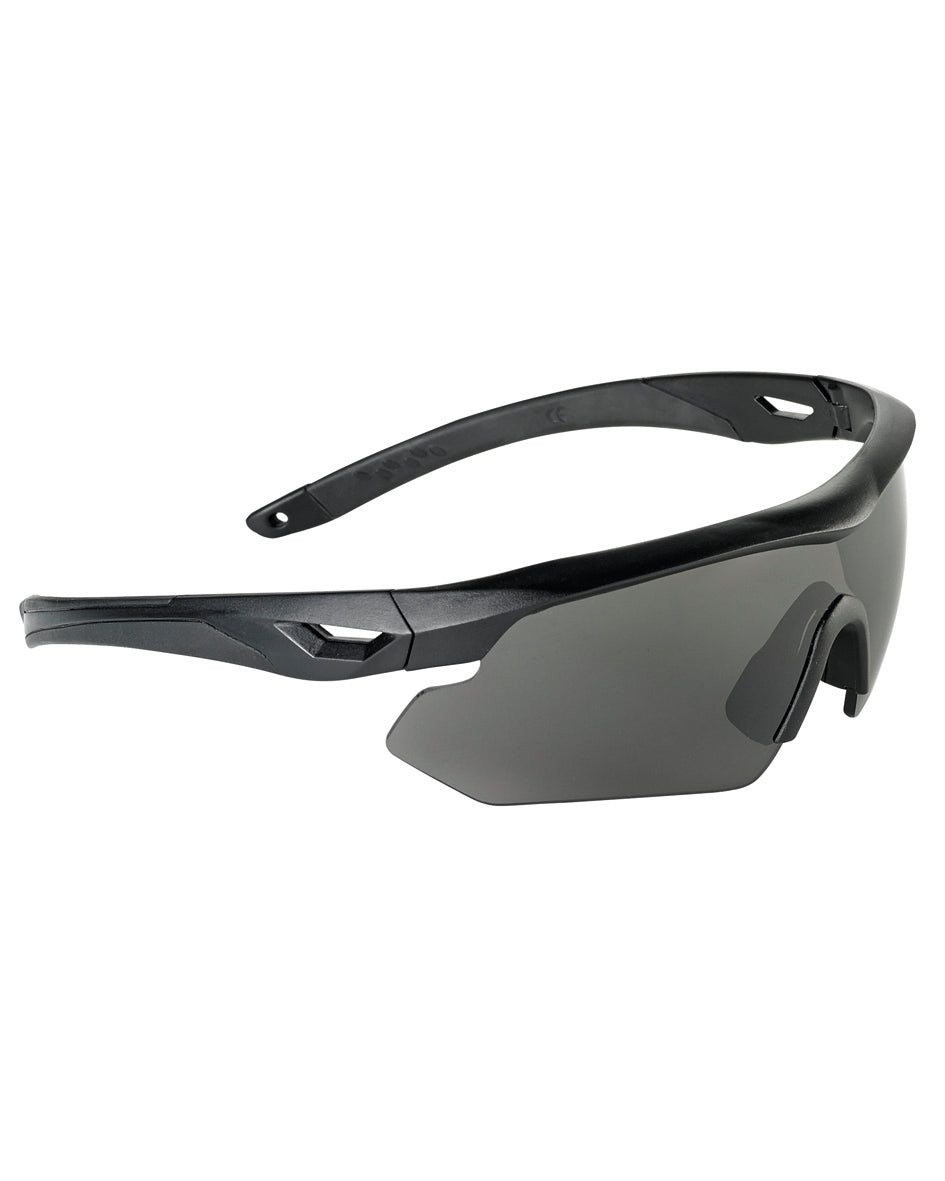 Lunettes de protection Swiss Eye Nighthawk polycarbonate écrans de rechange, étui