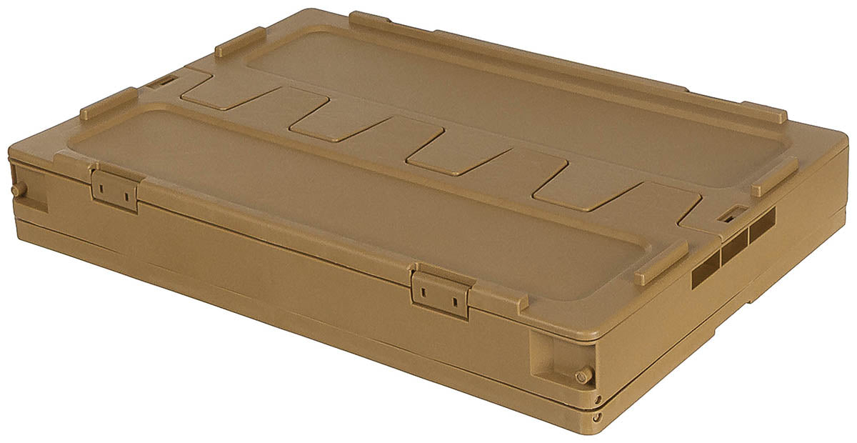Caisse pliable MFH en polypropylène 20 et 60 l empilable à couvercle intégré