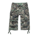 Short 3/4 Brandit Urban Legend en coton doublé avec cordon de serrage en bas de jambe
