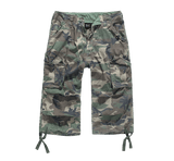 Short 3/4 Brandit Urban Legend en coton doublé avec cordon de serrage en bas de jambe