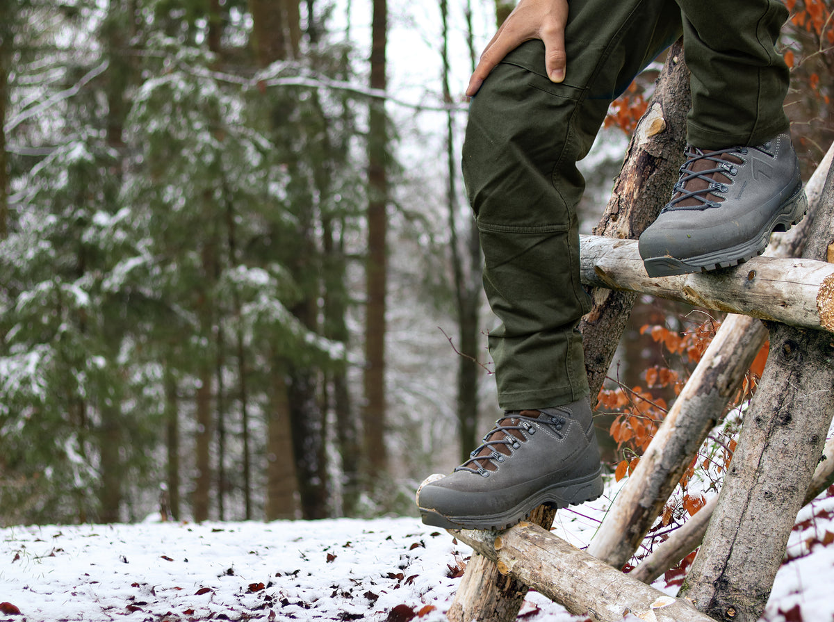 Chaussures montantes hiver Haix NATURE Winter GTX cuir velours doublure isolante aérogel