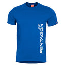 T-shirt imprimé Pentagon Vertical en coton ring-spun 190 g/m² coupe confort