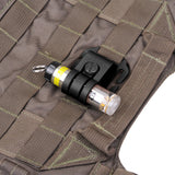 Accessoire de casque Nextorch Fixation GLO-TOOB pour casque tactique et passants MOLLE