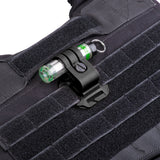 Accessoire de casque Nextorch Fixation GLO-TOOB pour casque tactique et passants MOLLE