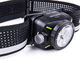 Lampe frontale Nextorch eSTAR 1 300 lumens portée 205 m IP67 en polymère