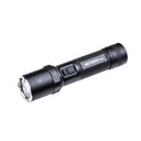 Lampe torche Nextorch P80B 2 100 lumens portée 380 m IPX7 en alliage d'aluminium de qualité