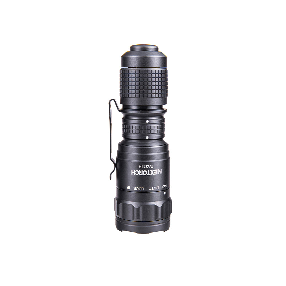 Lampe torche Nextorch TA21 IR 1 300 lumens portée 160 m IPX8 en alliage d'aluminium de qualité