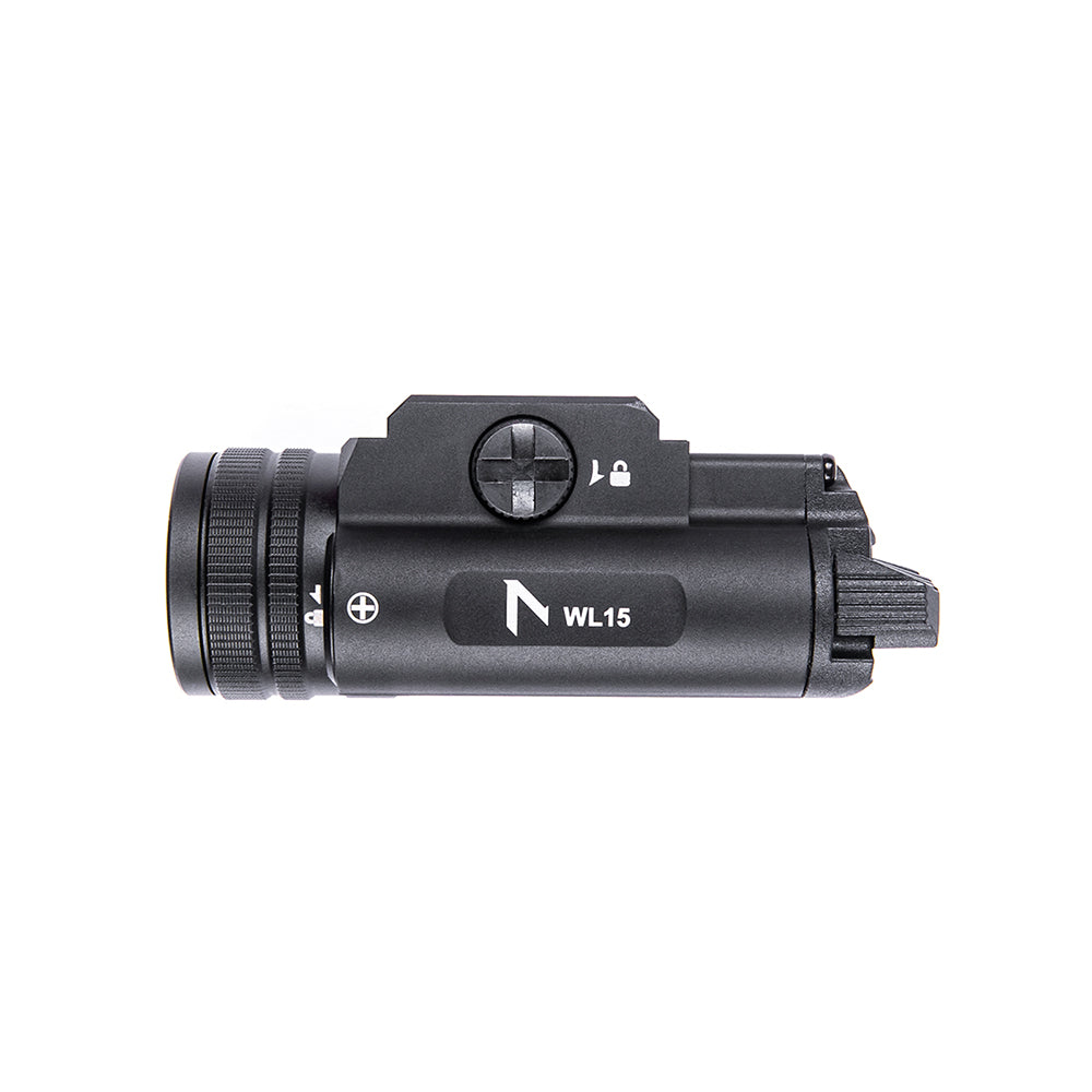 Lampe pour arme Nextorch WL15 1 200 lumens portée 420 m IPX7 en alliage d'aluminium de qualité