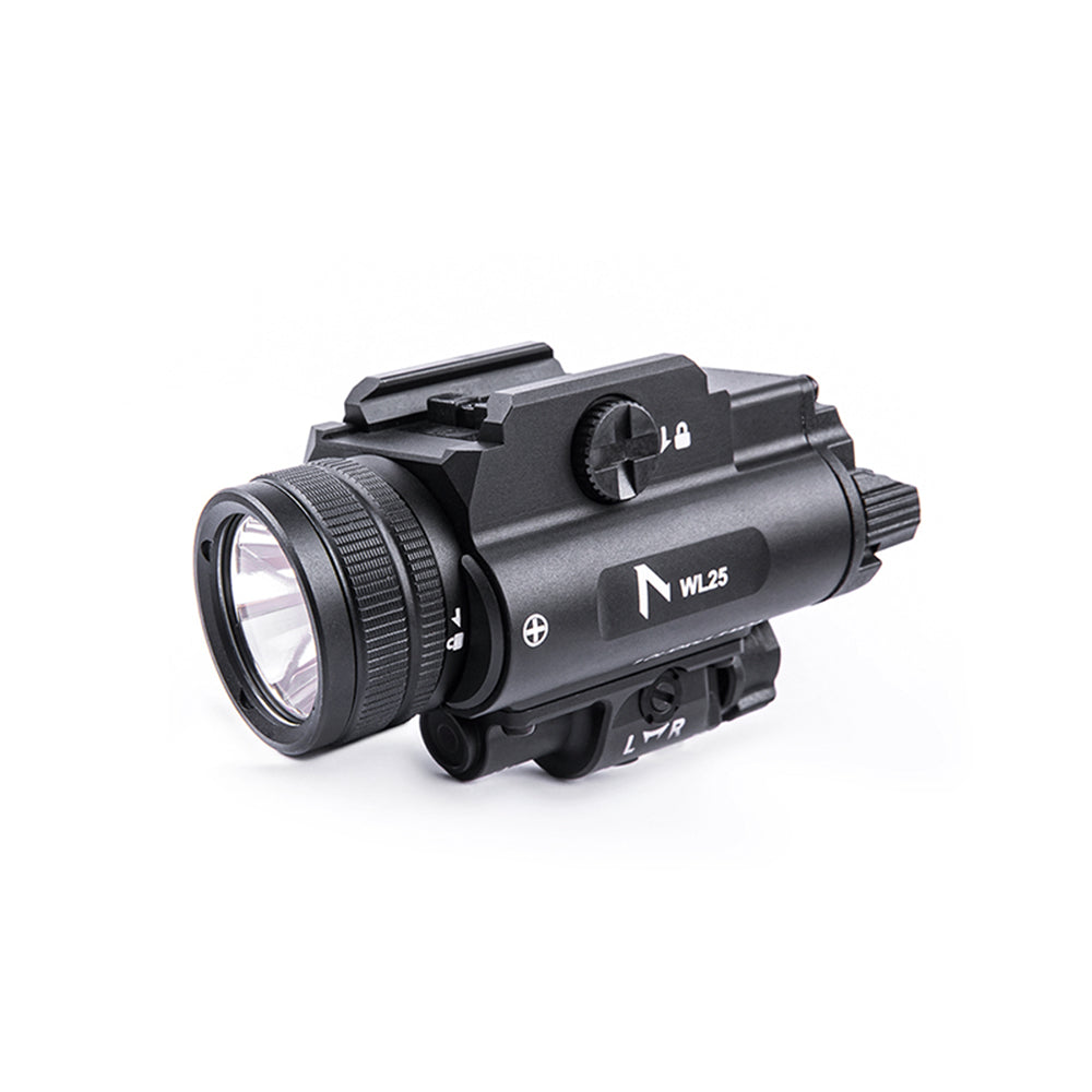 Lampe pour arme Nextorch WL25 1 200 lumens portée 420 m IPX7 en alliage d'aluminium de qualité