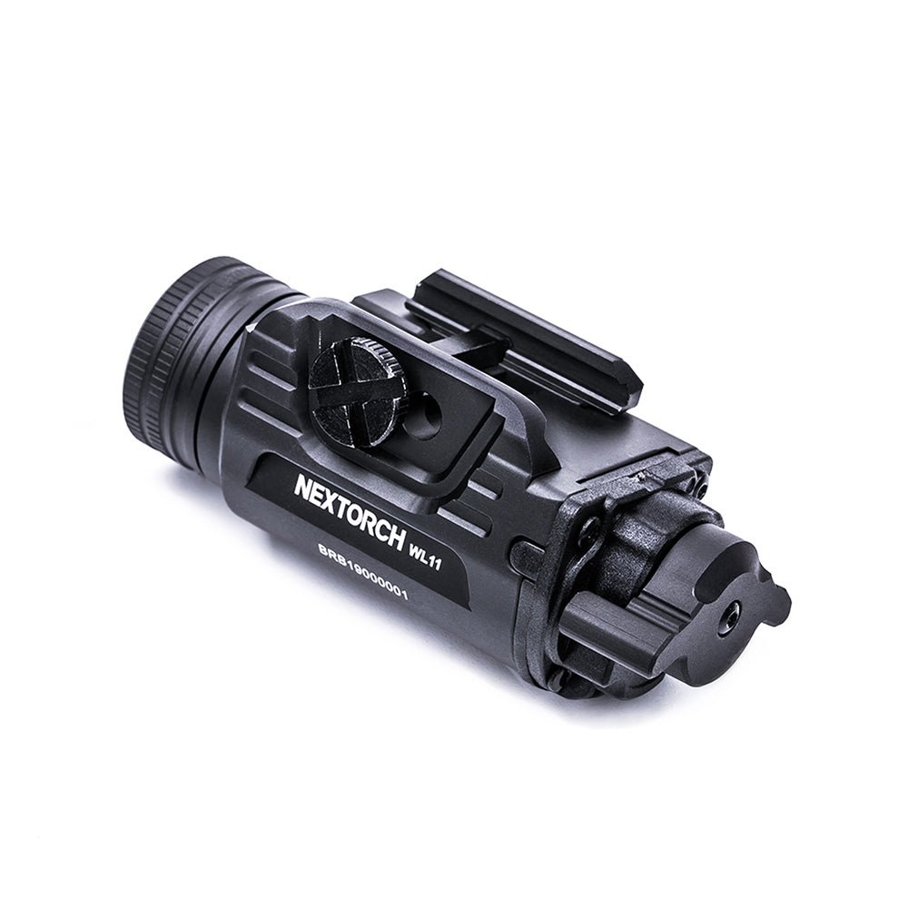 Lampe pour arme Nextorch WL11 650 lumens portée 130 m IPX7 en alliage d'aluminium de qualité