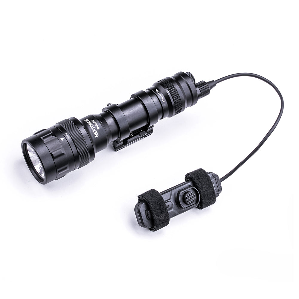 Lampe pour arme Nextorch WL50B IR 1 000 lumens portée 288 m IPX7 en alliage d'aluminium de qualité