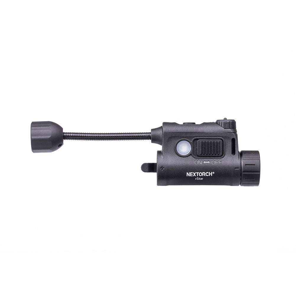 Lampe de casque Nextorch rSTAR 80 lumens portée 12 m IPX4 en alliage d'aluminium de qualité