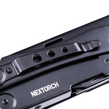 Pince multifonctions Nextorch MT10 16 outils 245 g (sans étui) en acier 30Cr13 haut de gamme