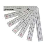Accessoire d'entraînement Orientsport Jeu de réglettes de réglage de tir aide au calcul