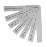 Accessoire d'entraînement Orientsport Jeu de réglettes de réglage de tir aide au calcul