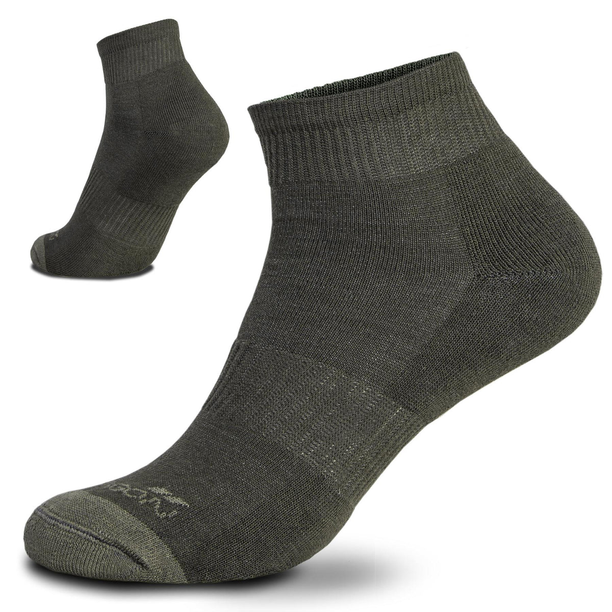 Chaussettes basses Pentagon Low Cut coton biologique peigné bouclette éponge