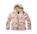Veste coupe-vent Brandit coupe femme doublée polaire capuche et poches à glissière