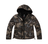 Veste coupe-vent Brandit coupe femme doublée polaire capuche et poches à glissière